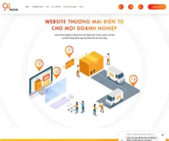 94Now.com(Nền tảng tạo website thương mại điện tử) Screenshot