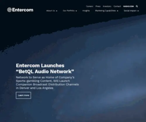 94WYSP.com(Entercom offers integrated marketing solutions. Entercom) Screenshot