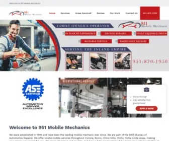 951Mobilemechanics.com(  951 Mobile Mechanics) Screenshot