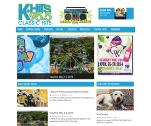 953Khits.com(K Hits 95.5 FM Classic Hits) Screenshot