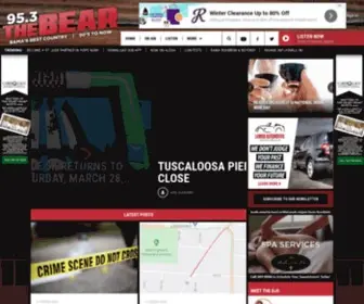 953Thebear.com(Bama's Best New Country) Screenshot