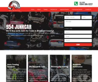 954-Junkcar.com(954 JunkCar) Screenshot