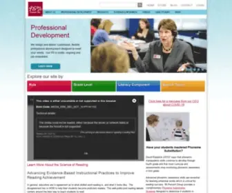 95Percentgroup.com(Student Reading Achievement & Teacher Development) Screenshot