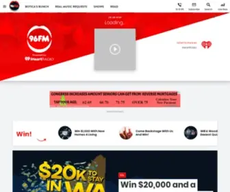 96FM.com.au(96FM Perth) Screenshot