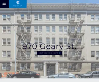 970Geary.com(970 Geary St) Screenshot