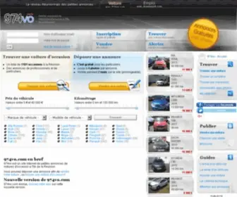 974VO.com(Voiture occasion reunion) Screenshot