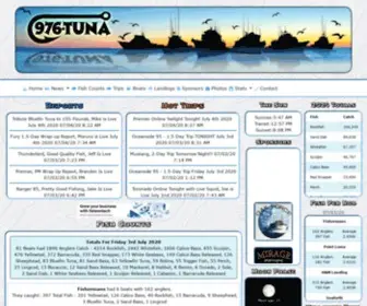 976-Tuna.com(TUNA The Original Leader in Fish Reports) Screenshot