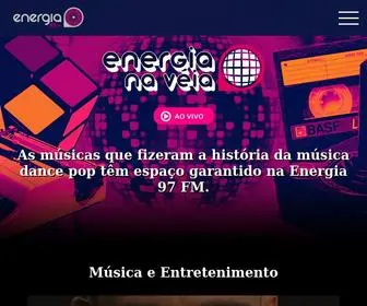 97FM.com.br(São Paulo) Screenshot