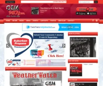 987Gemfm.com(GEM 98.7) Screenshot