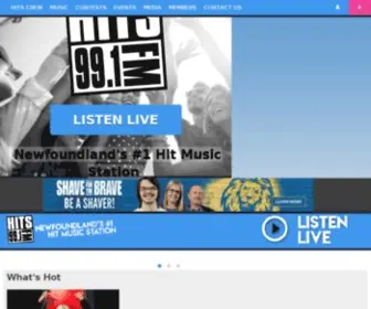 991Hitsfm.com(HOT 99.1) Screenshot