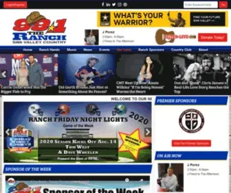 991Theranch.com(99.1 The Ranch) Screenshot