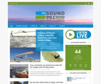 991Thesound.com(The Outer Banks Alternative) Screenshot