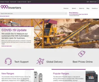999Inverters.com(999 Inverters) Screenshot