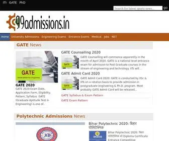 99Admissions.in(University Admission) Screenshot