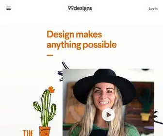 99Designs.es(La plataforma creativa global de diseño gráfico personalizado) Screenshot