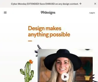 99Designs.no(The global creative platform for custom graphic design) Screenshot