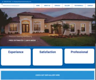 99Dollarswebsite.com(Pressure Cleaning & Brick Repairs services provided in Broward and Palm Beach county) Screenshot