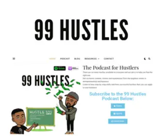 99Hustles.com(99 Hustles) Screenshot