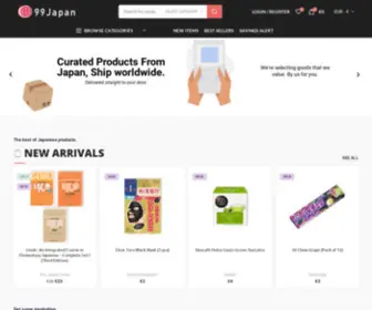 99Japan.com(Online shopping for Japanese snack) Screenshot