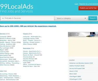 99Localads.com(Free classifieds) Screenshot