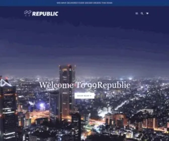 99Republic.com(Create an Ecommerce Website and Sell Online) Screenshot