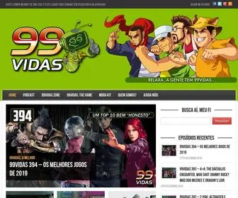 99Vidas.com.br(99Vidas Podcast) Screenshot