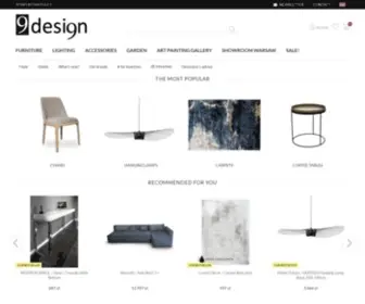 9Design.pl(Designerskie meble) Screenshot