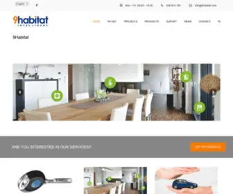 9Habitat.com(Referència en l’automatització que intervenen en la construcció dels habitatges) Screenshot