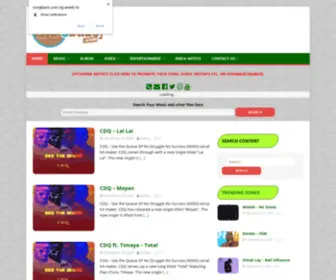 9Jabaze.com(SongBaze) Screenshot