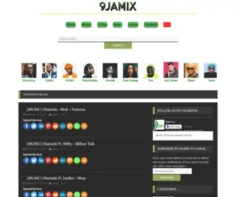 9Jamix.com.ng(Home of Arts and Entertainment) Screenshot