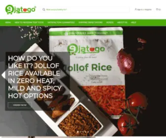 9Jatogo.com(Nigerian food) Screenshot