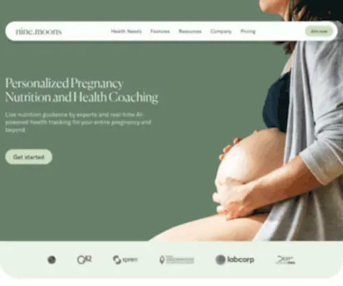 9Moons.com(Pregnancy Nutrition) Screenshot