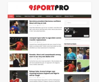 9Sportpro.com(9SPORT) Screenshot