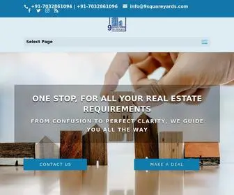 9Squareyards.com(Residential Plots for sale in Hyderabad. Find 100% Verified & Genuine Plots. 9Squareyards) Screenshot