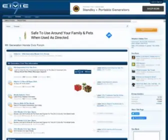 9Thcivic.com(9th Generation Honda Civic Forum) Screenshot