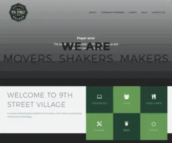 9THStvillage.com(9th Street Village) Screenshot