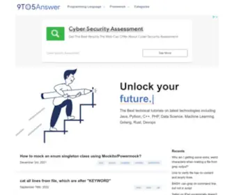 9TO5Answer.com(Get Answers to Developer's Questions & Ask an Expert) Screenshot