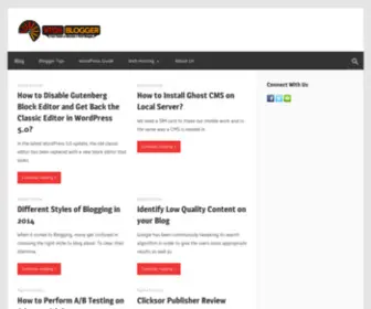 9TO5Blogger.com(Find out how to start a blog on wordpress and Blogger platform. Learn most effective Blog) Screenshot