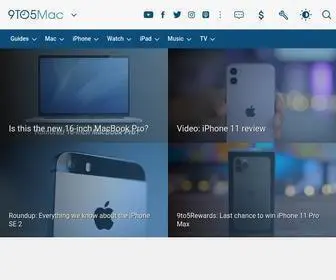 9TO5Mac.com(Apple News & Mac Rumors Breaking All Day) Screenshot