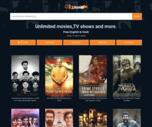 9Xmovies.network(9Xmovies network) Screenshot