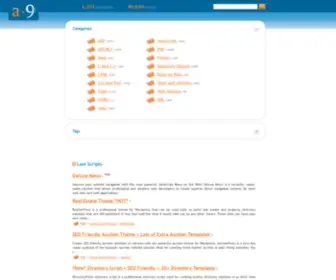 A--9.com(Collection of scripts. Languages and technologies) Screenshot