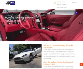 A-1Autodetailing.com(Mobile Car Wash Auto Detail Service Plantation Weston Sunrise Davie) Screenshot