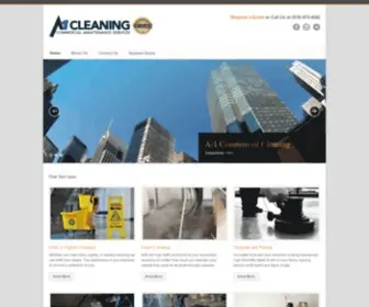A-1Cleaning.com(Commercial cleaning & disinfecting Long Island) Screenshot