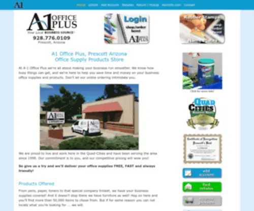 A-1Officeplus.com(1 Office Plus) Screenshot