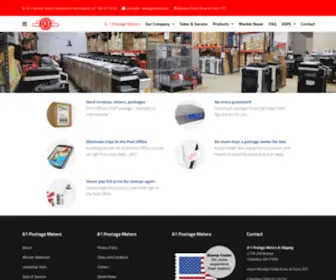 A-1Postagemeters.com(1 Postage Meters) Screenshot