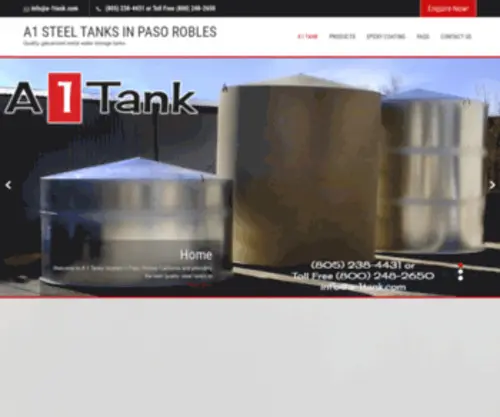 A-1Tank.com(A 1Tank) Screenshot