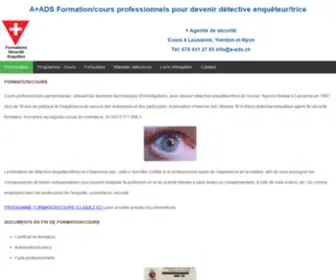 A-ADS.ch(FORMATION) Screenshot