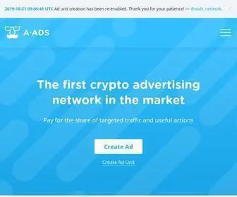 Crypto & Bitcoin advertising Network