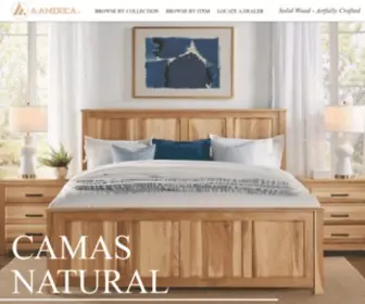 A-America.com(A-America Wood Furniture) Screenshot