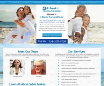 A-Atlantichearing.com(Hearing Aids Fort Lauderdale) Screenshot